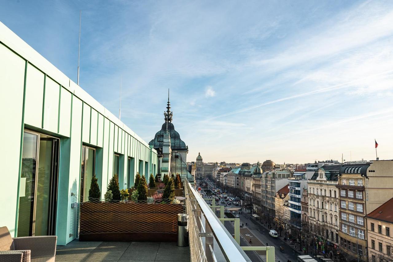 Wenceslas Square Terraces Прага Екстериор снимка