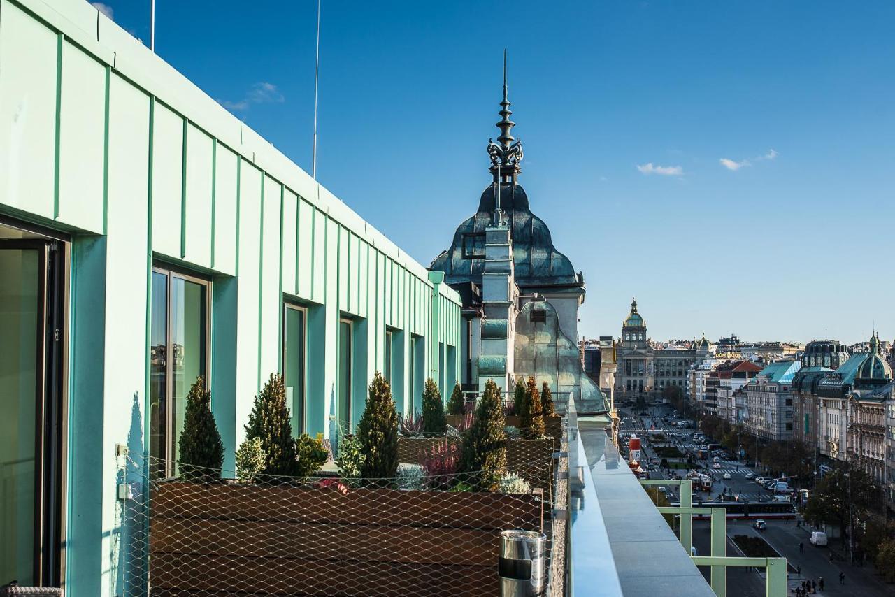 Wenceslas Square Terraces Прага Екстериор снимка